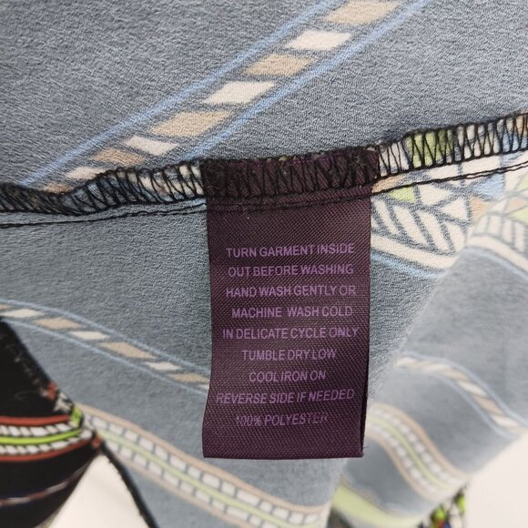 Hale Bob Geometric Print Maxi Dress Size Small Multicolor - Picture 10 of 14